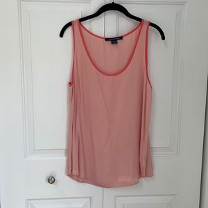 French Connection pink tank